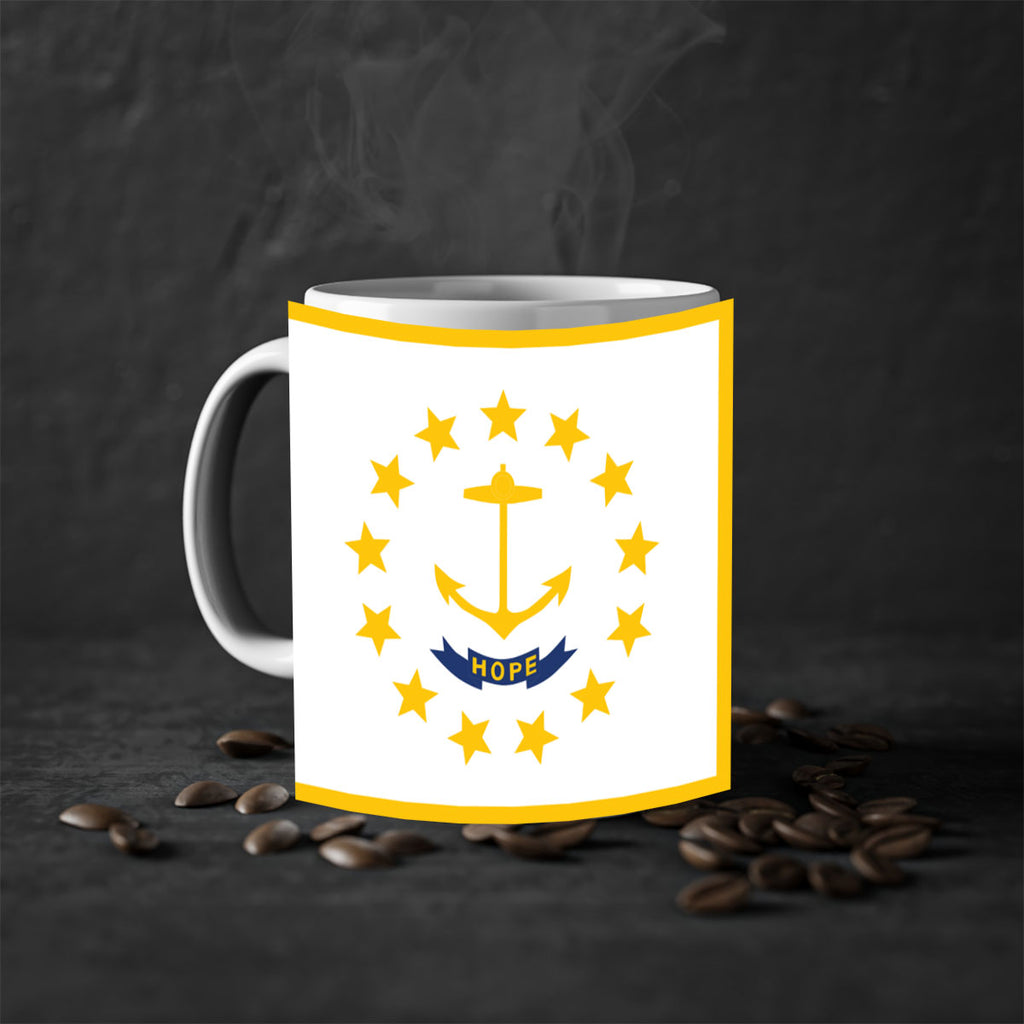 Rhode Island 13#- Us Flags-Mug / Coffee Cup
