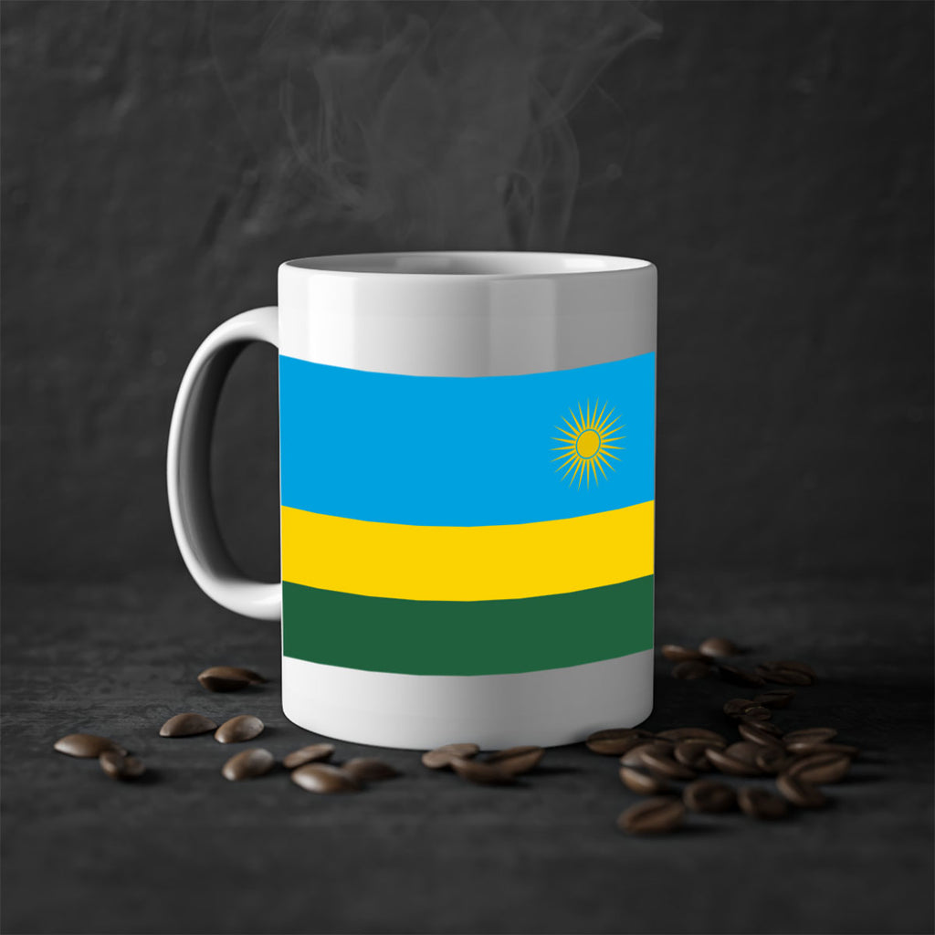 Rwanda 53#- world flag-Mug / Coffee Cup