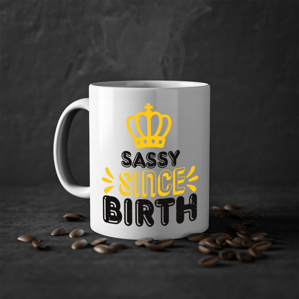Saddy since birth Style 16#- baby shower-Mug / Coffee Cup