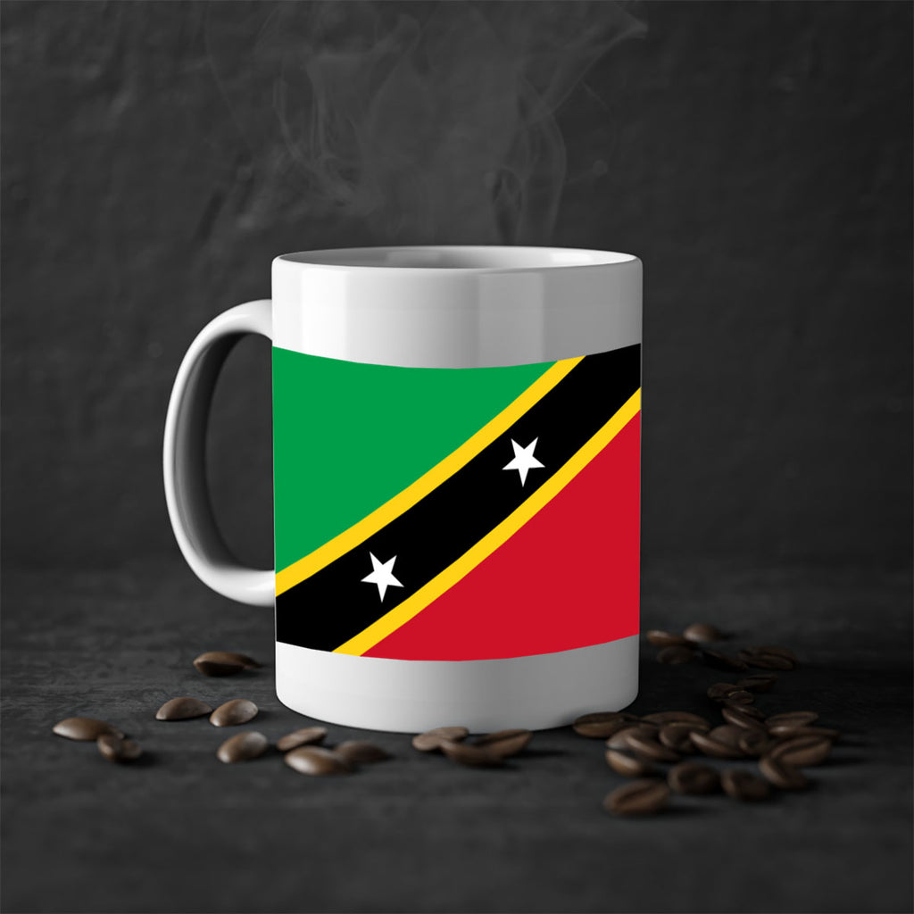 Saint Kitts and Nevis 52#- world flag-Mug / Coffee Cup