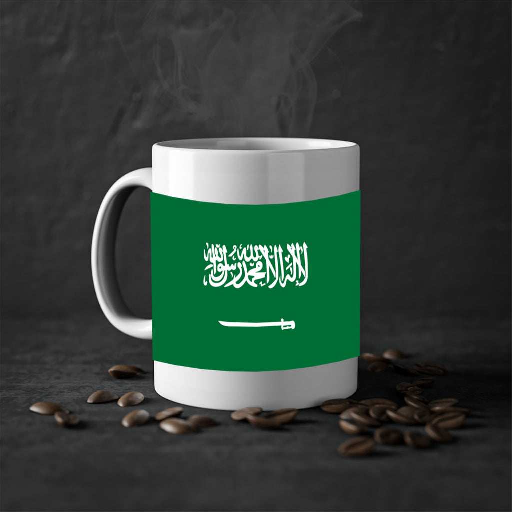 Saudi Arabia 46#- world flag-Mug / Coffee Cup