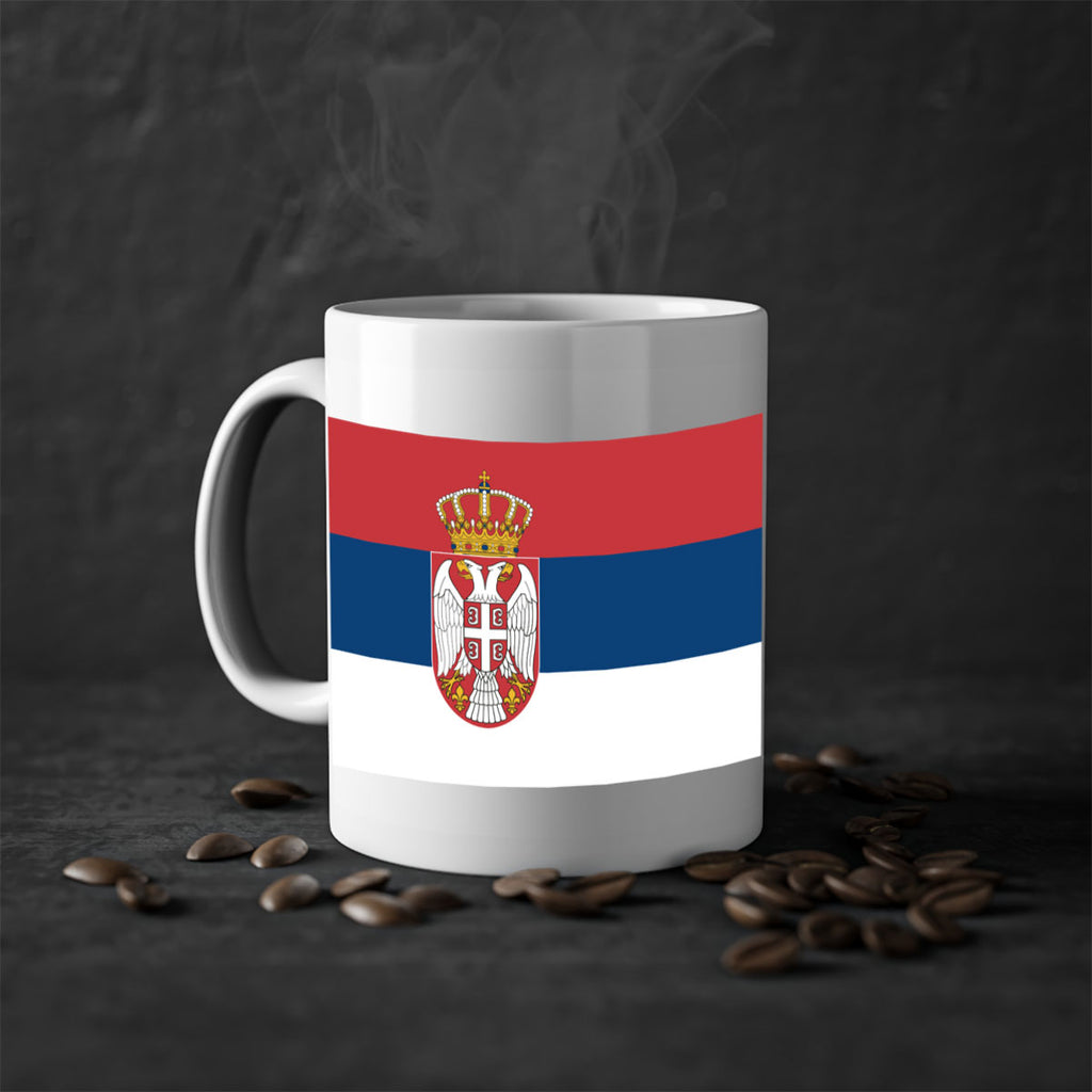 Serbia 44#- world flag-Mug / Coffee Cup