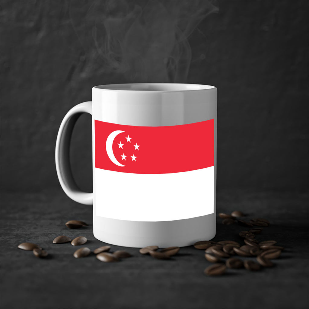 Singapore 41#- world flag-Mug / Coffee Cup