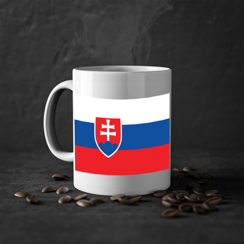 Slovakia 40#- world flag-Mug / Coffee Cup