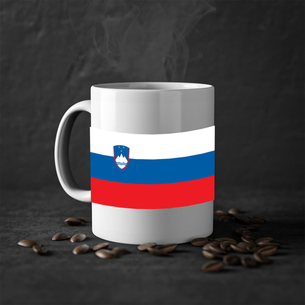 Slovenia 39#- world flag-Mug / Coffee Cup