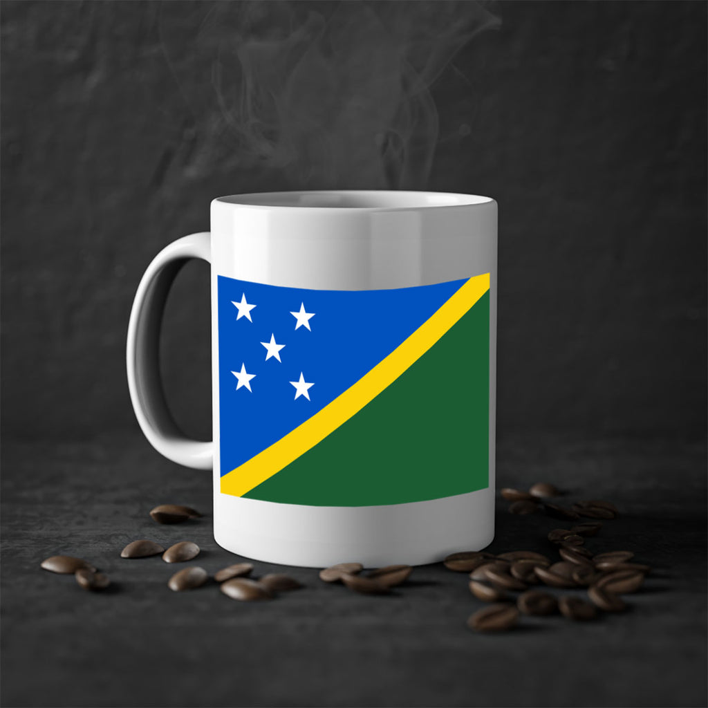 Solomon Islands 38#- world flag-Mug / Coffee Cup