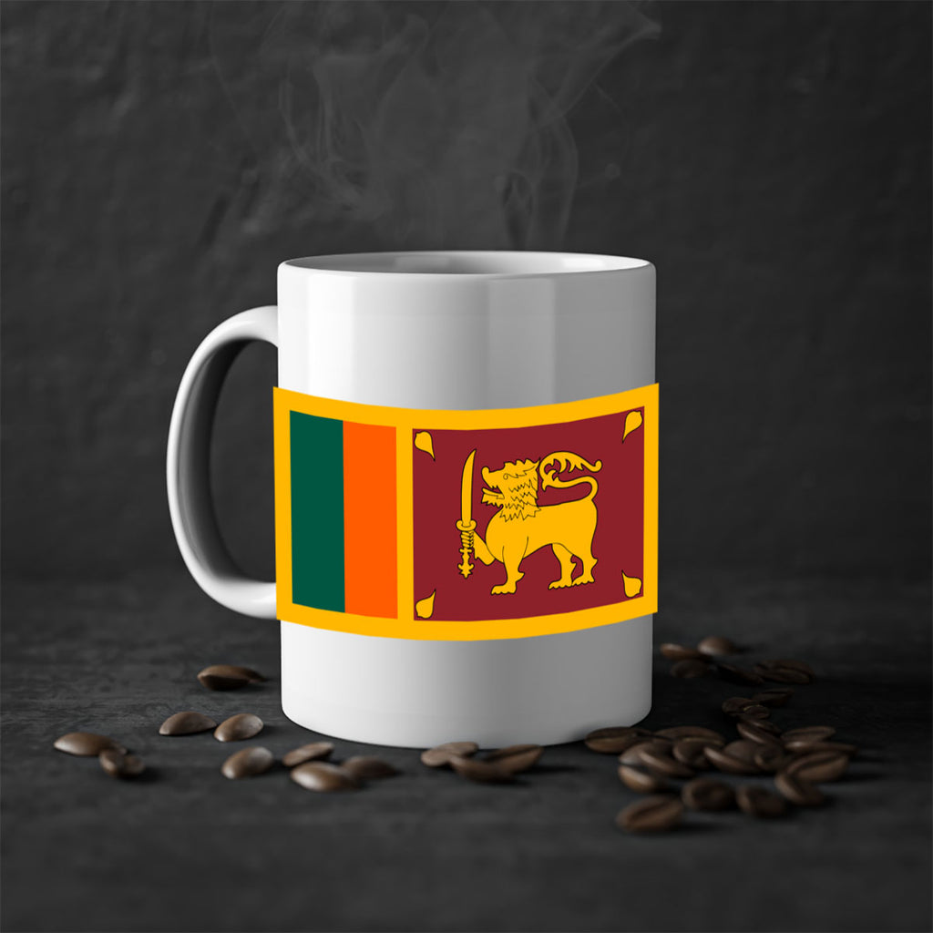 Sri Lanka 32#- world flag-Mug / Coffee Cup