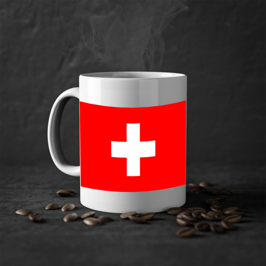 Switzerland 28#- world flag-Mug / Coffee Cup