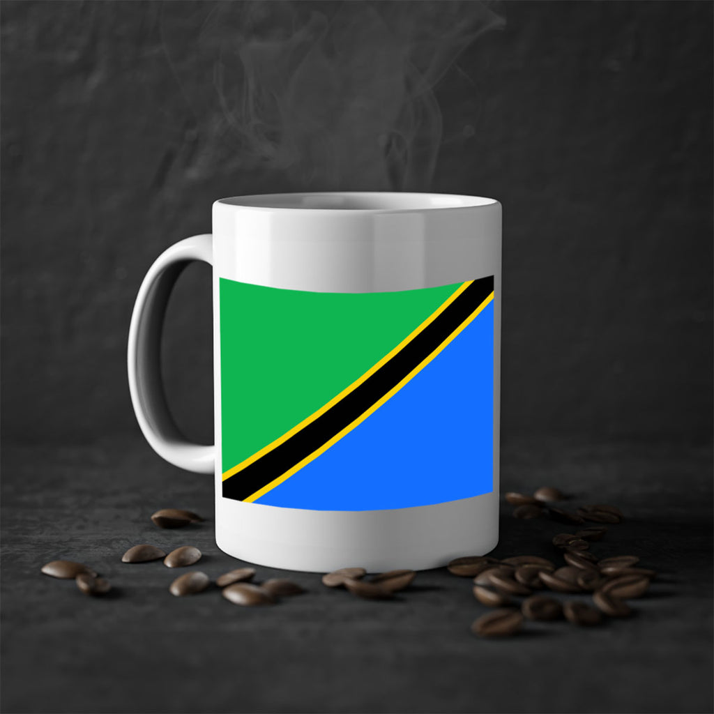 Tanzania 24#- world flag-Mug / Coffee Cup