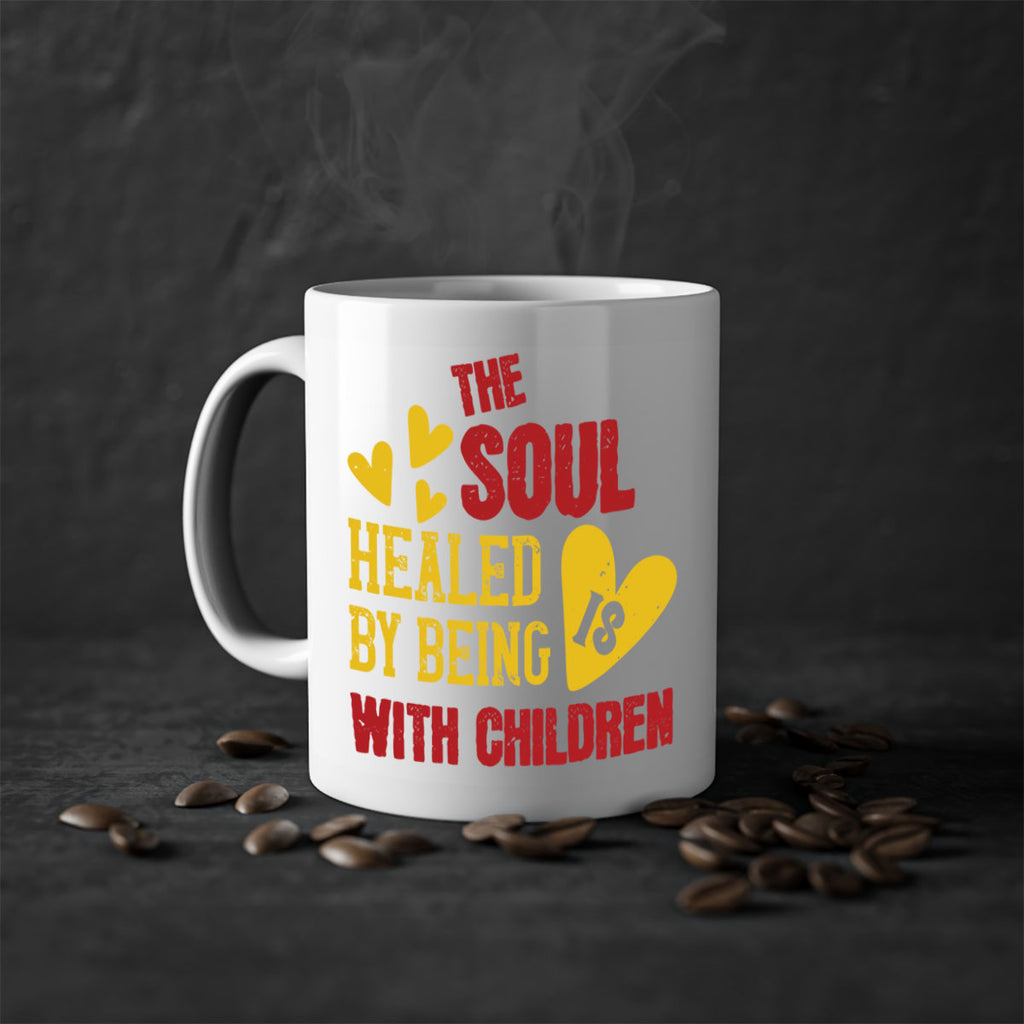 The soul is healed by being with children Style 14#- kids-Mug / Coffee Cup