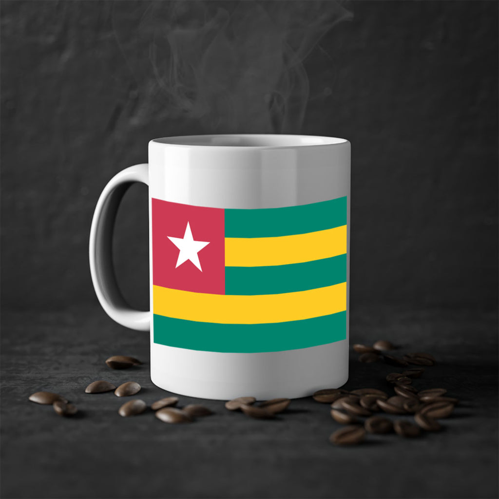 Togo 21#- world flag-Mug / Coffee Cup