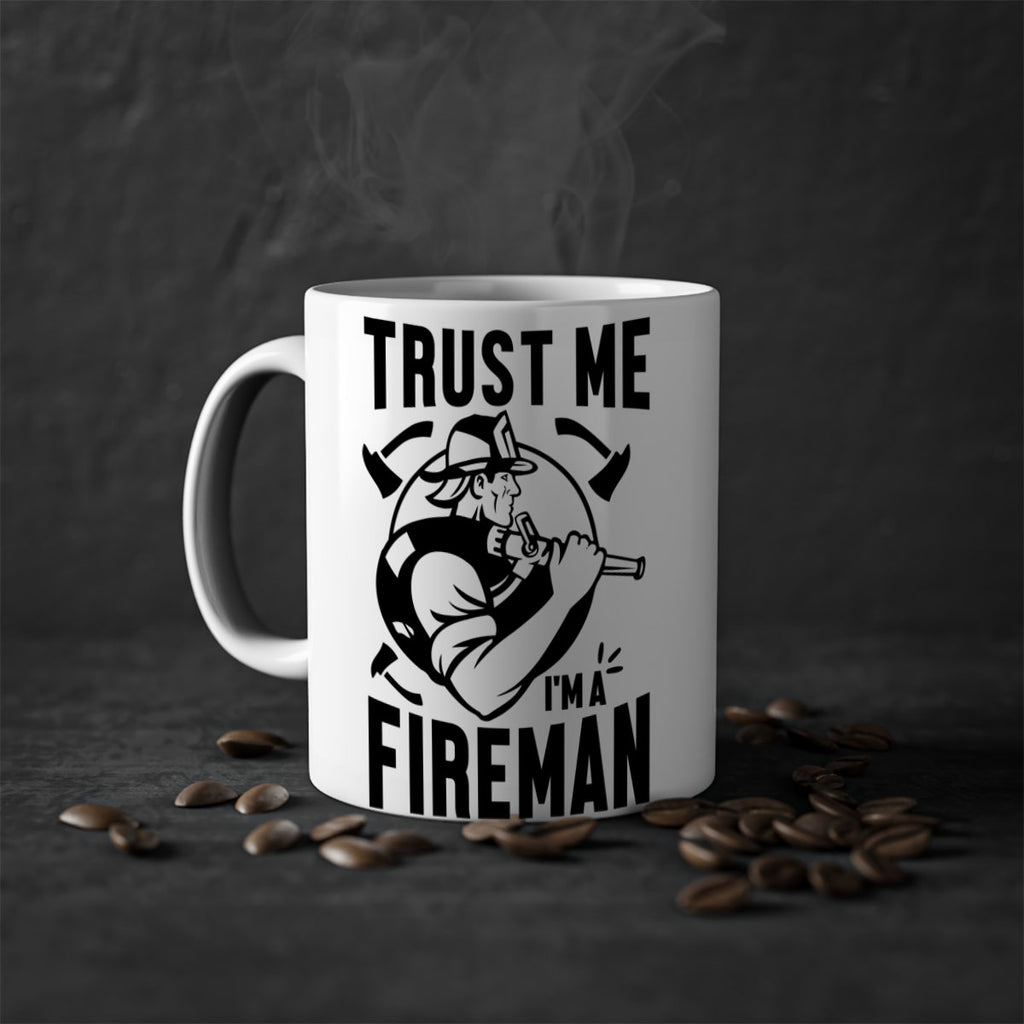 Trust me Style 16#- fire fighter-Mug / Coffee Cup