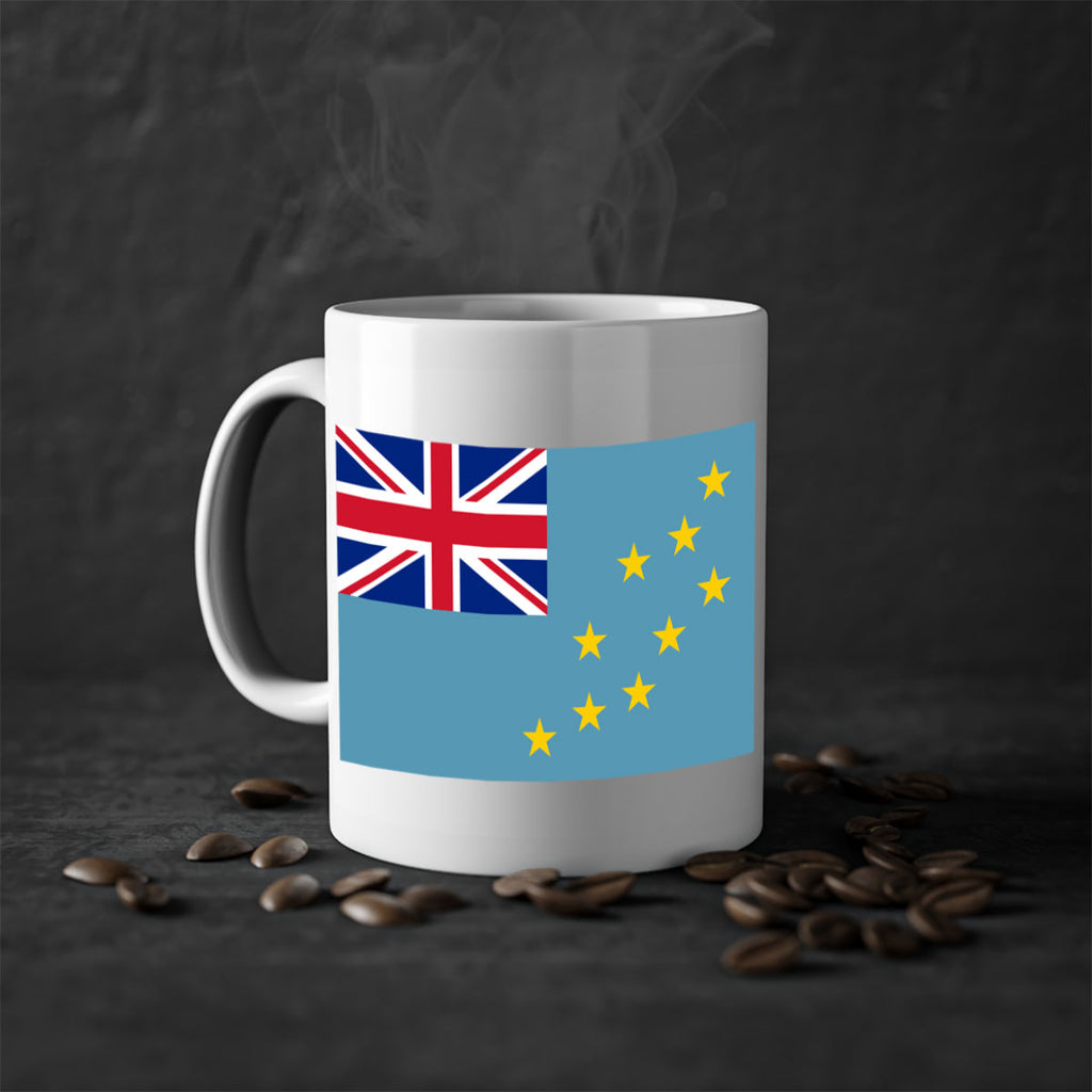 Tuvalu 15#- world flag-Mug / Coffee Cup