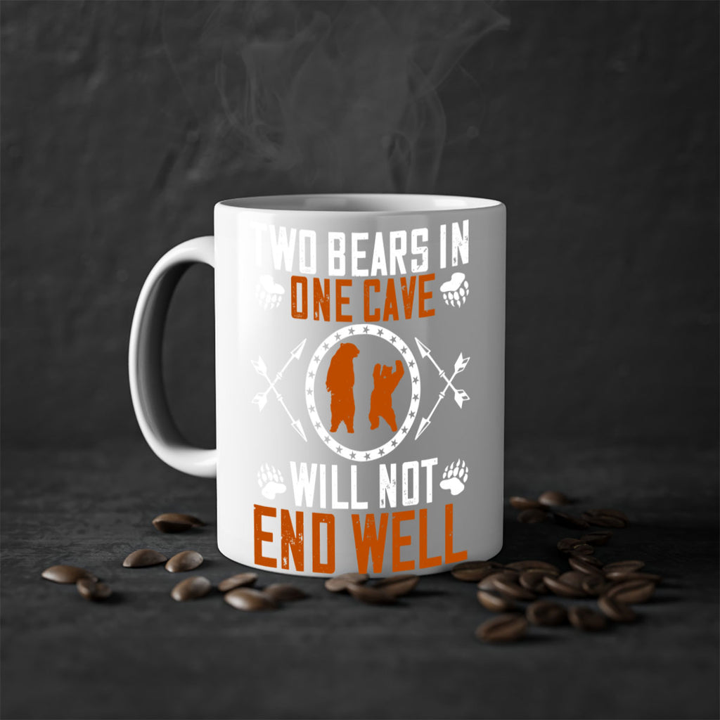 Two bears in one cave will not end well 34#- bear-Mug / Coffee Cup