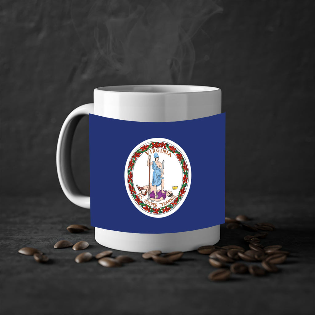 Virginia 6#- Us Flags-Mug / Coffee Cup