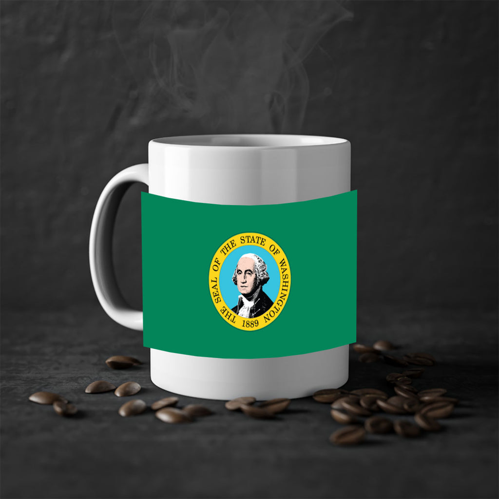 Washington 4#- Us Flags-Mug / Coffee Cup