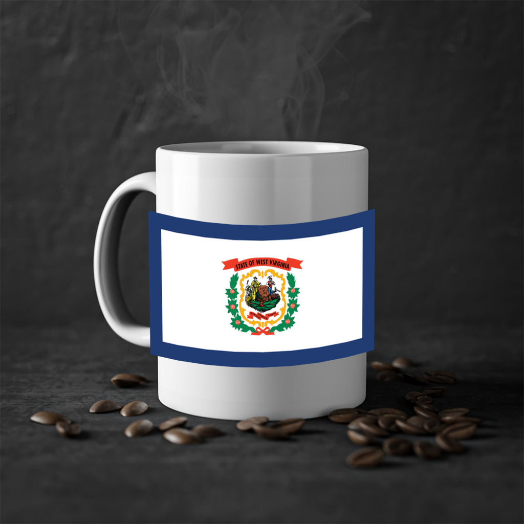 West Virginia 3#- Us Flags-Mug / Coffee Cup