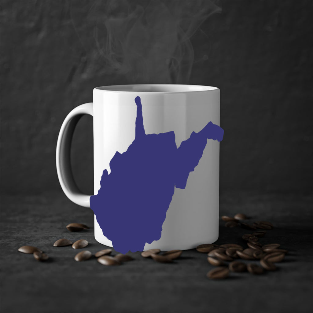 West Virginia 3#- State Flags-Mug / Coffee Cup