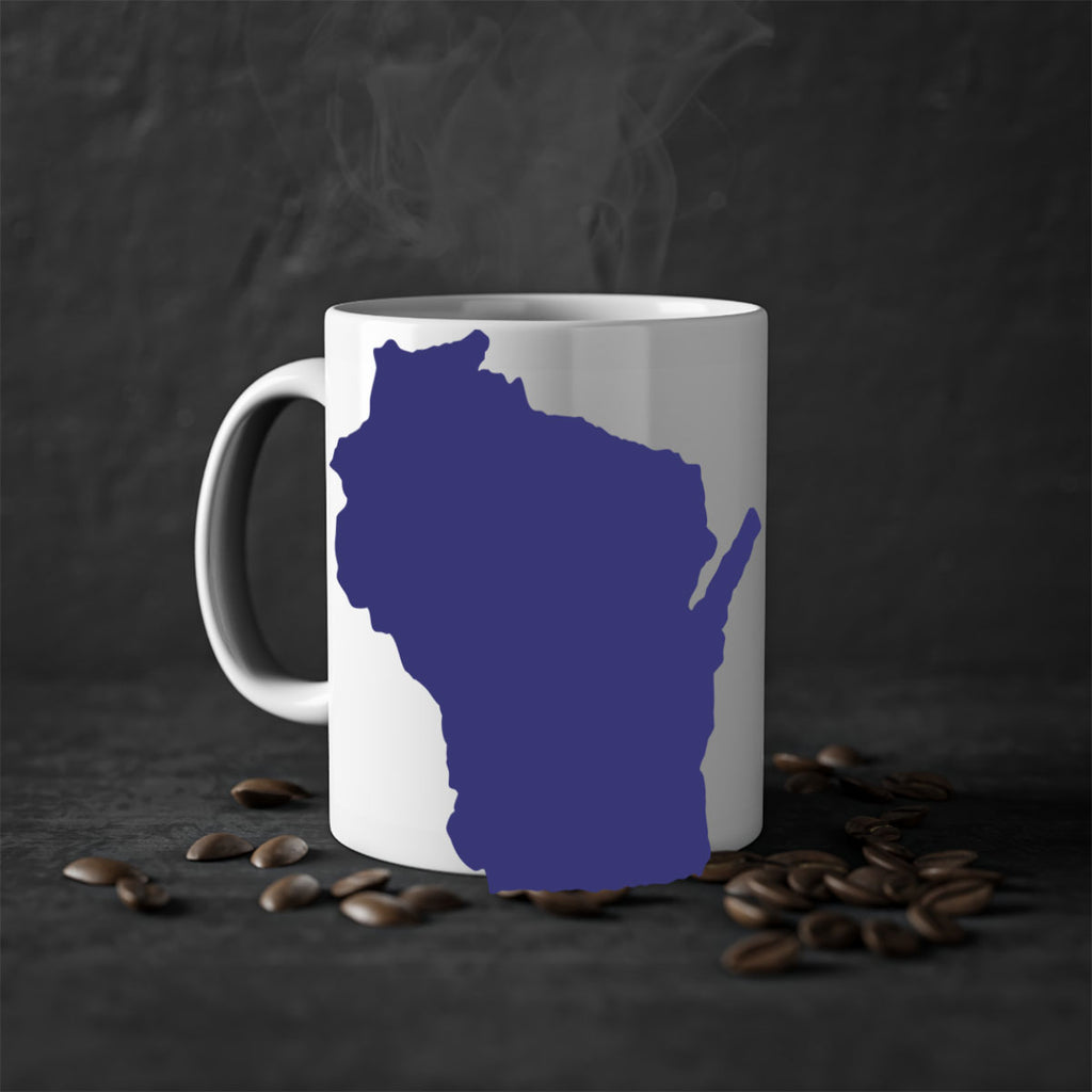 Wisconsin 2#- State Flags-Mug / Coffee Cup