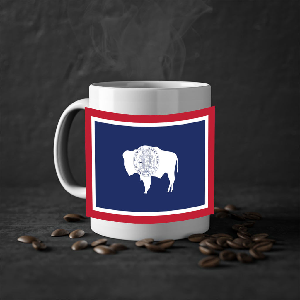 Wyoming 1#- Us Flags-Mug / Coffee Cup