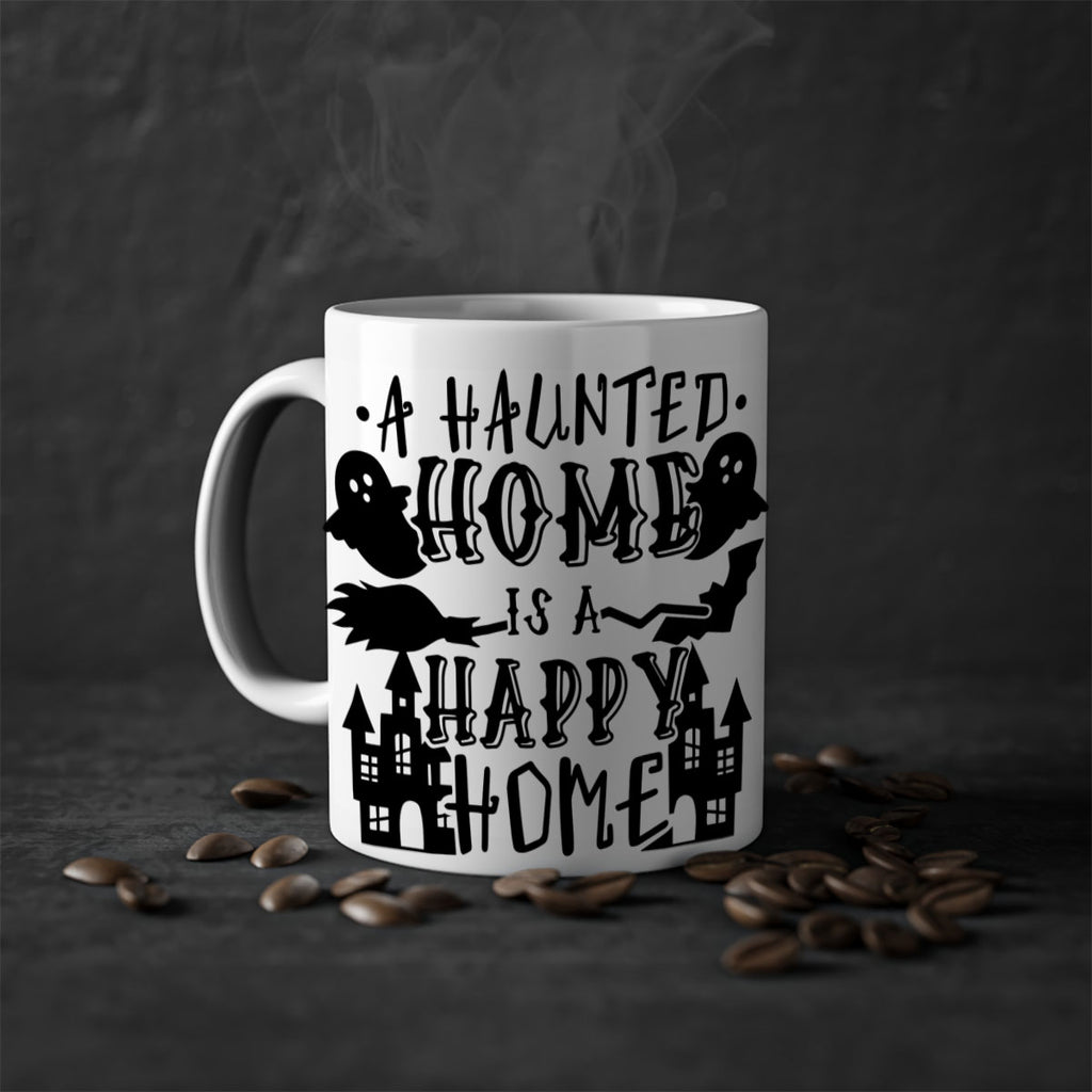 a haunted home is a happy home 97#- halloween-Mug / Coffee Cup