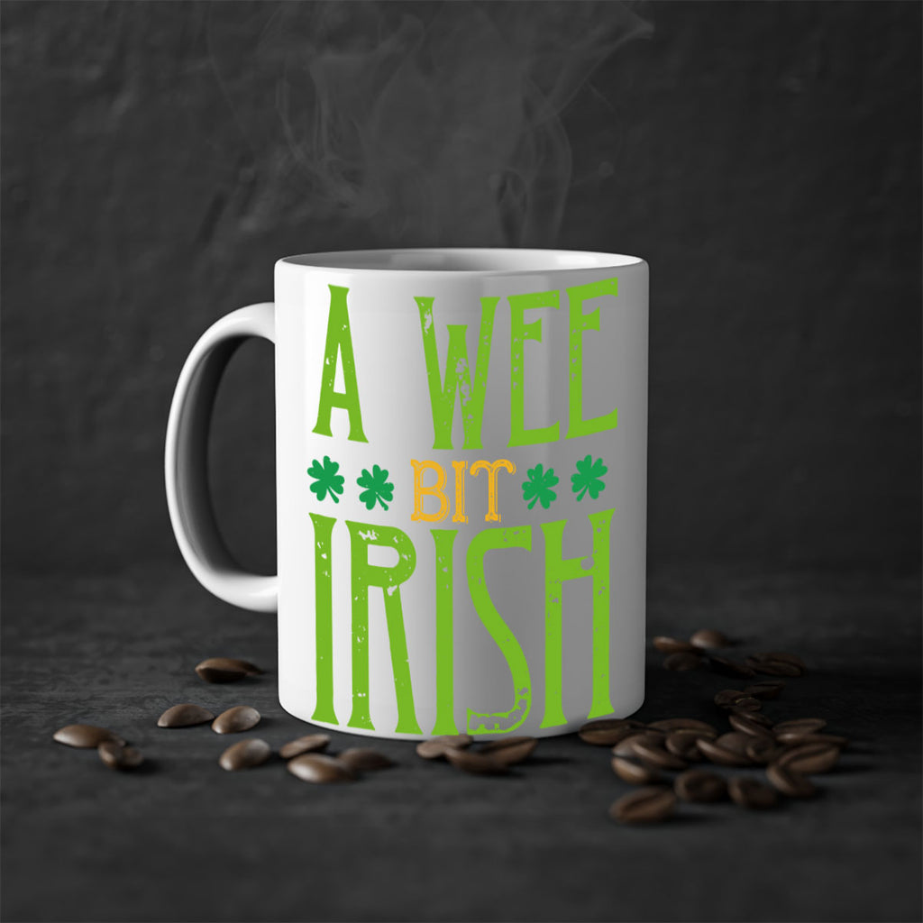 a wee bit irish Style 145#- St Patricks Day-Mug / Coffee Cup