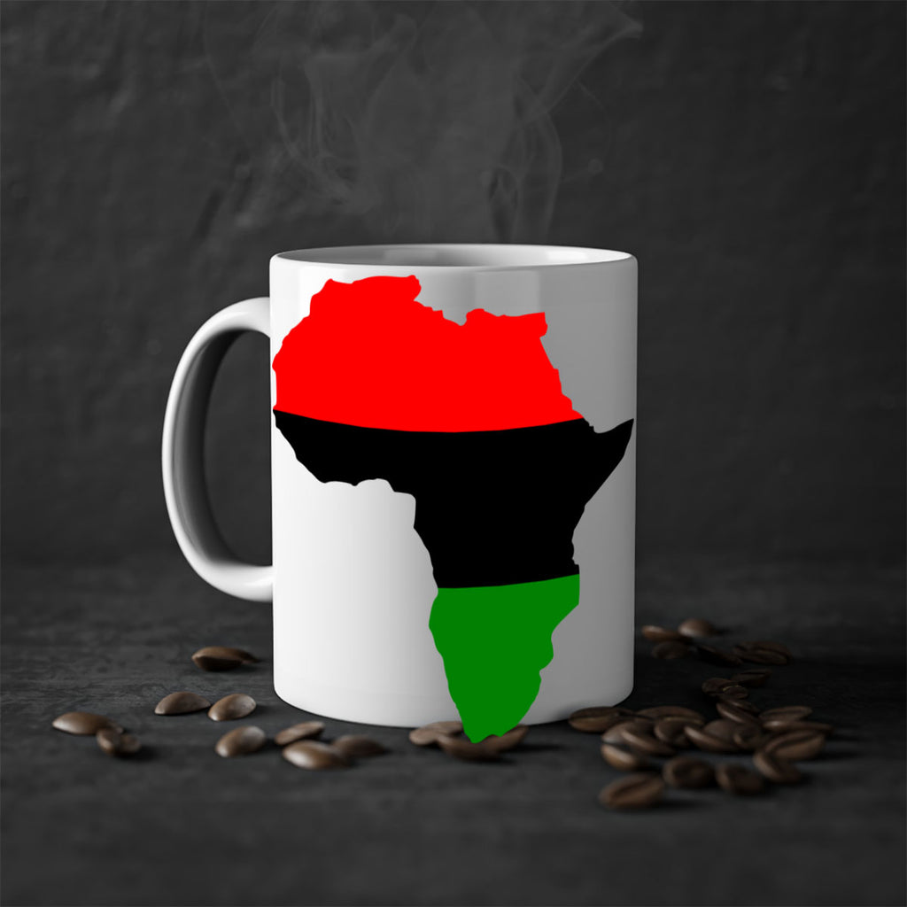 africamap 276#- black words - phrases-Mug / Coffee Cup