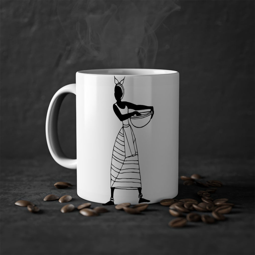 africanlady 87#- Black women - Girls-Mug / Coffee Cup