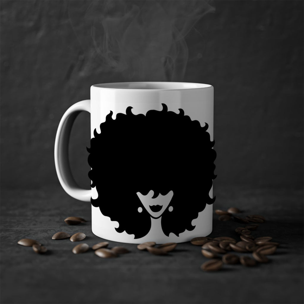 afro woman 69#- Black women - Girls-Mug / Coffee Cup