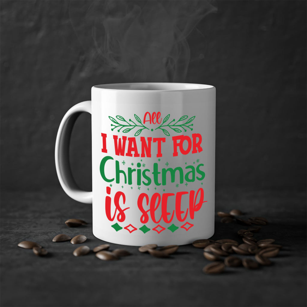 all i want for christmas is sleep style 44#- christmas-Mug / Coffee Cup