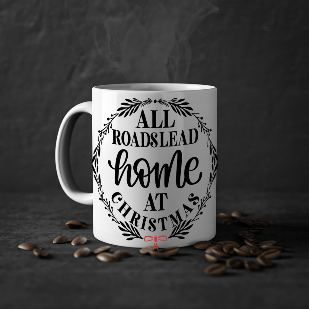 all roadslead home at christmas 213#- christmas-Mug / Coffee Cup