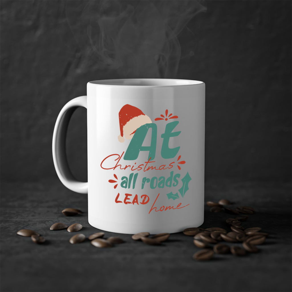 at christmas all roads 320#- christmas-Mug / Coffee Cup