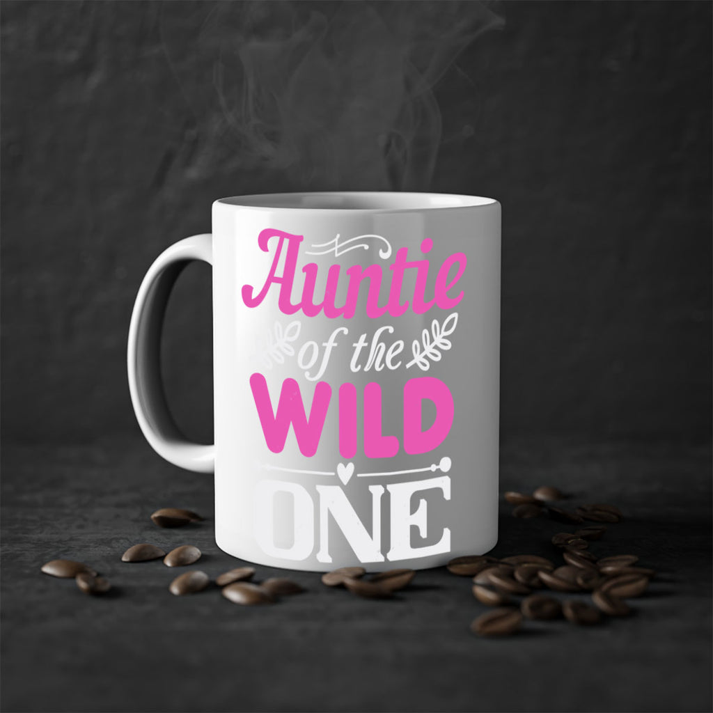 auntie of the wild one Style 63#- aunt-Mug / Coffee Cup