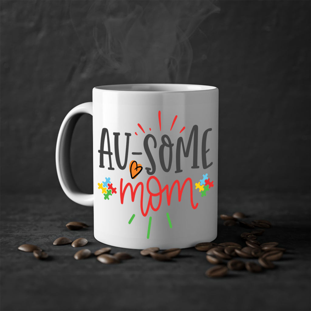 ausome mom Style 4#- autism-Mug / Coffee Cup