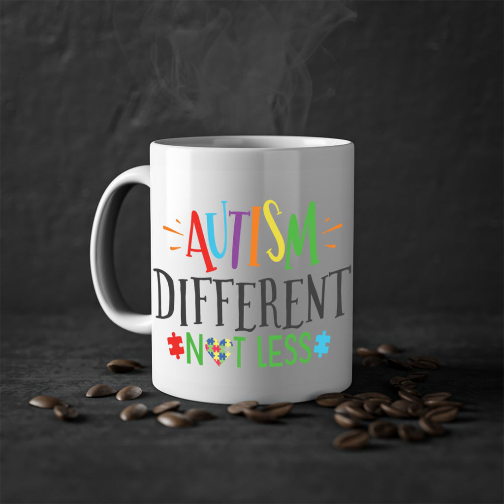autism different not less Style 5#- autism-Mug / Coffee Cup