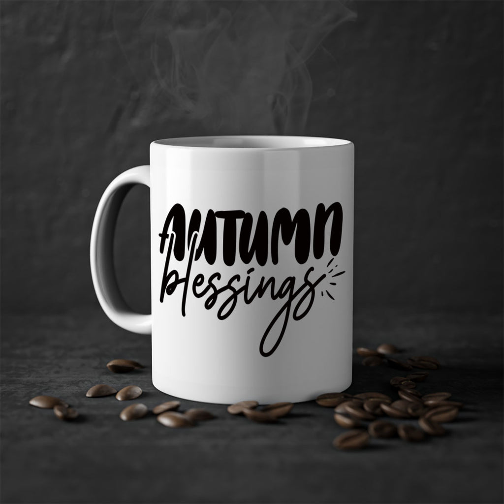 autumn blessings 65#- thanksgiving-Mug / Coffee Cup