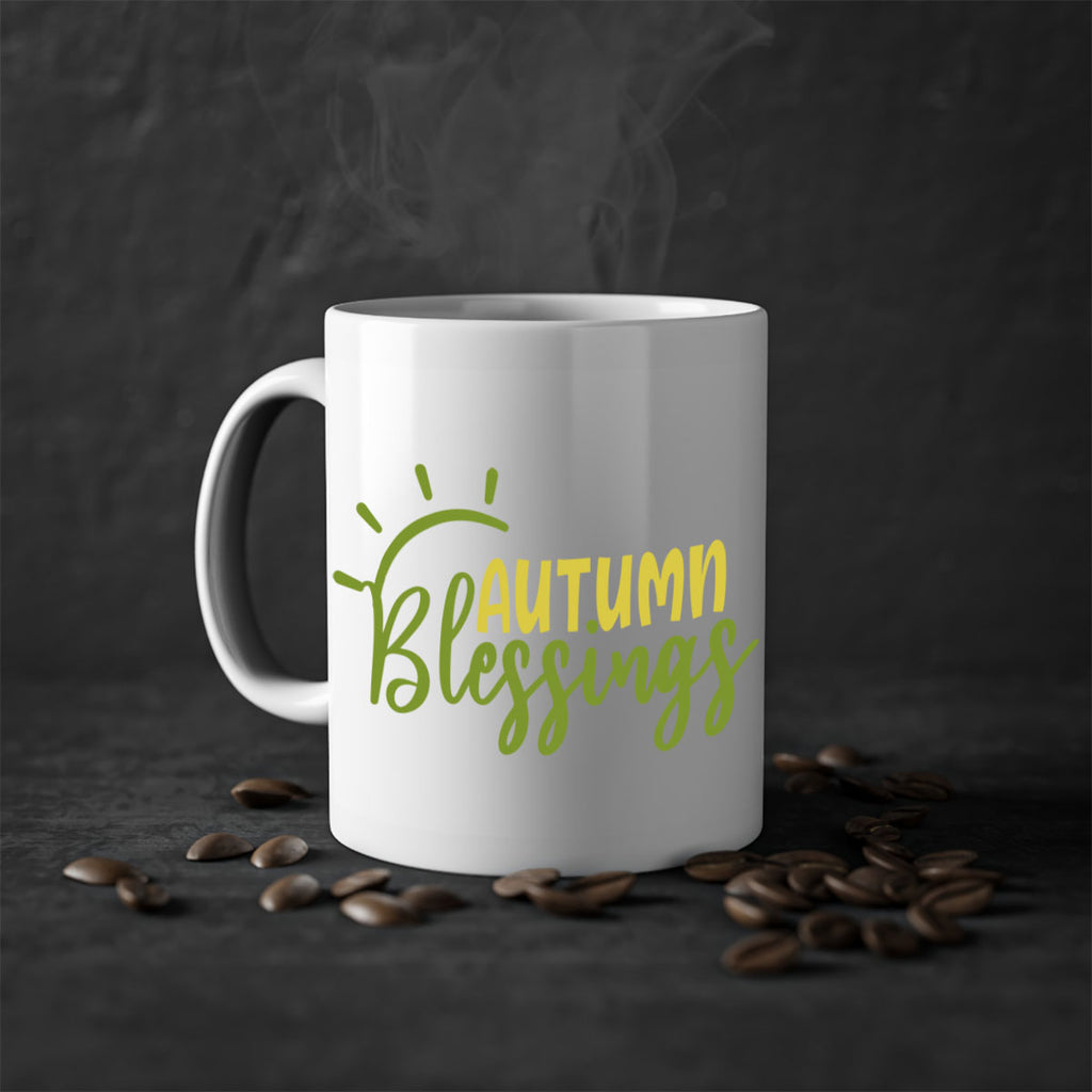 autumn blessings 66#- thanksgiving-Mug / Coffee Cup