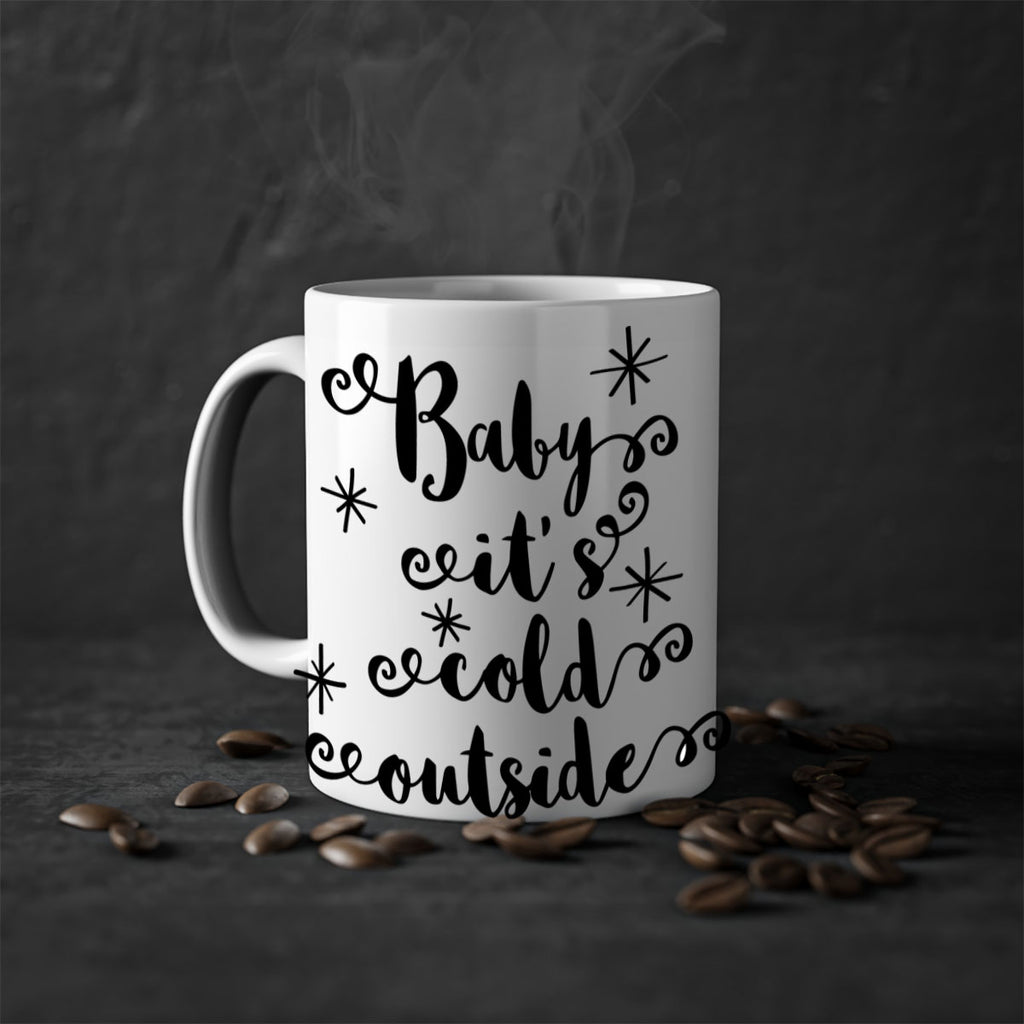 baby it's cold outside style 53#- christmas-Mug / Coffee Cup