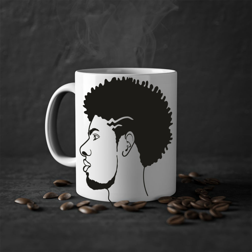 beardman 47#- Black men - Boys-Mug / Coffee Cup