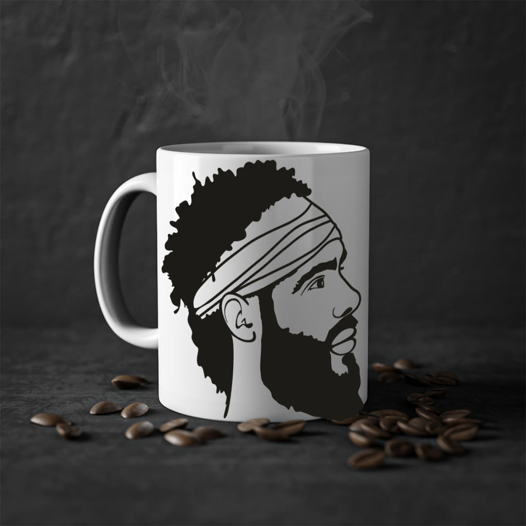 beardman 48#- Black men - Boys-Mug / Coffee Cup