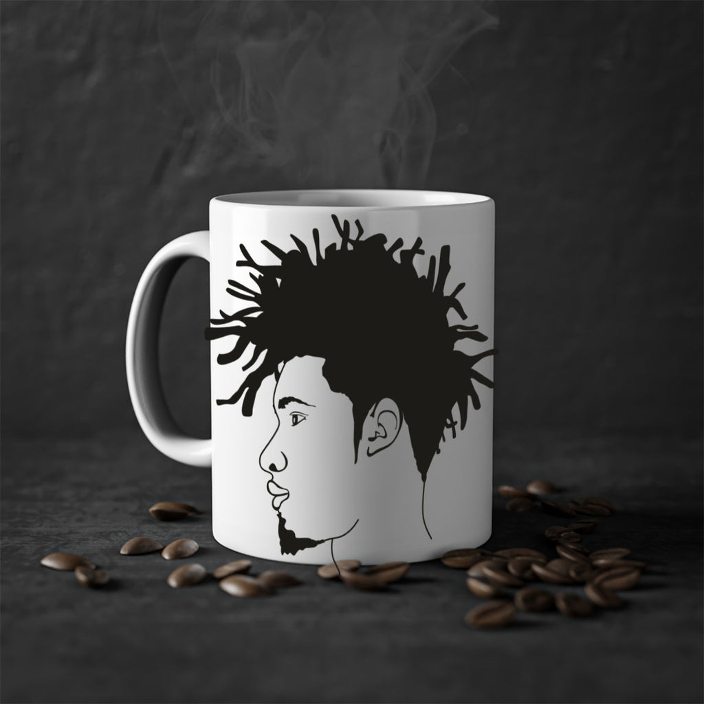 beardman 51#- Black men - Boys-Mug / Coffee Cup