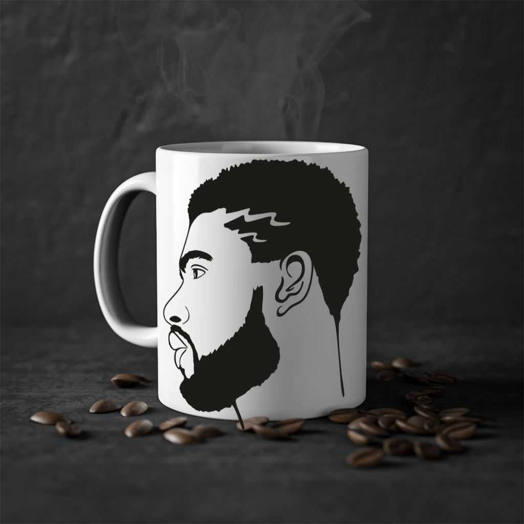 beardman 52#- Black men - Boys-Mug / Coffee Cup