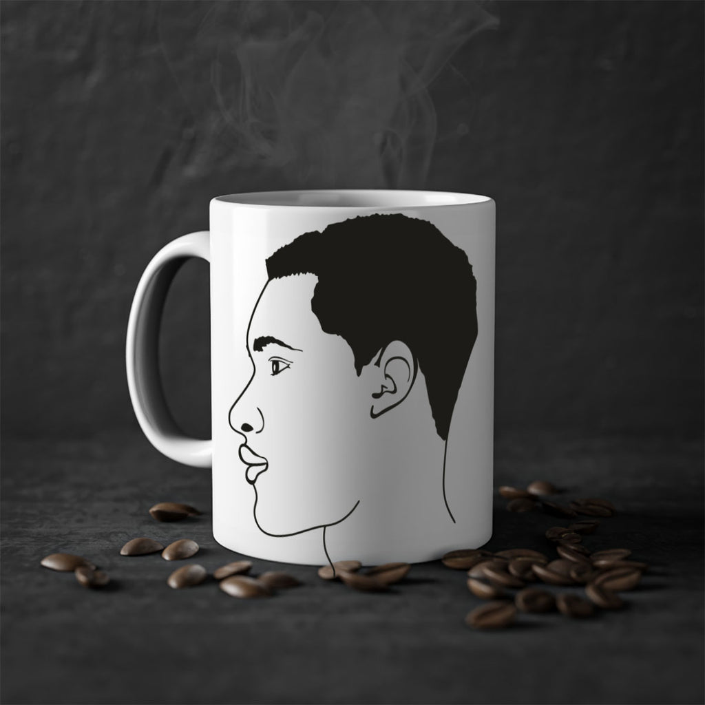 beardman 53#- Black men - Boys-Mug / Coffee Cup