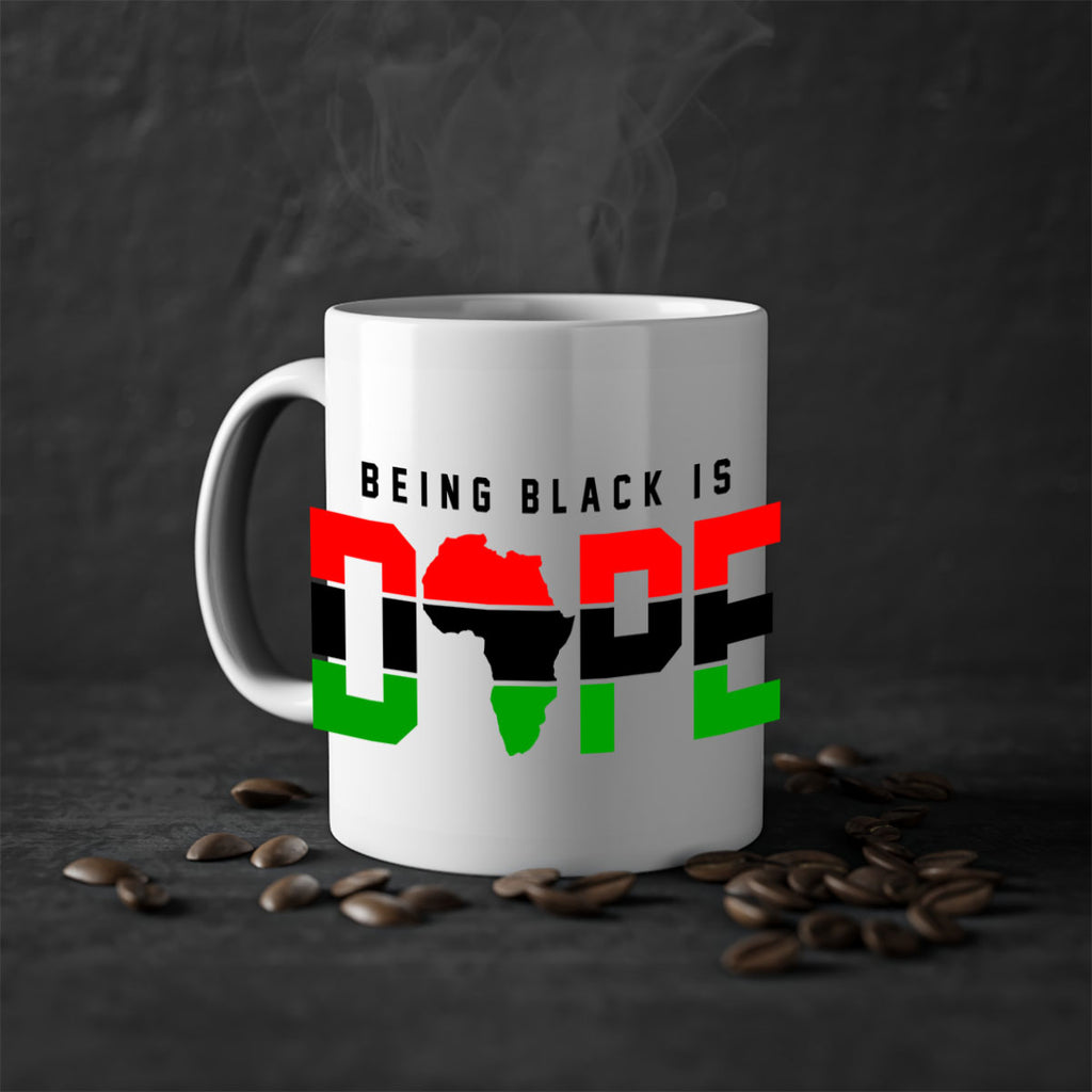 being black is dope africa 257#- black words - phrases-Mug / Coffee Cup