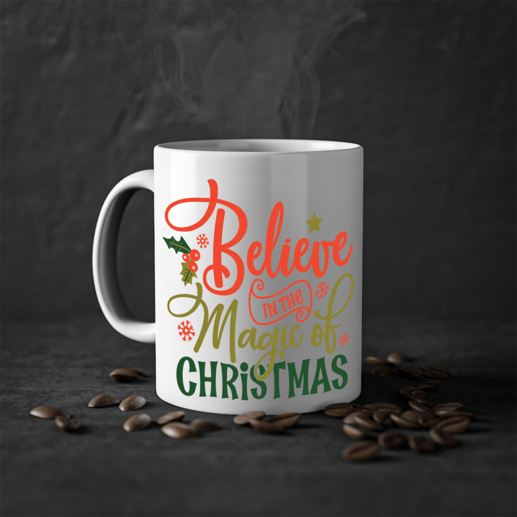 believe in the magic of christmas style 76#- christmas-Mug / Coffee Cup