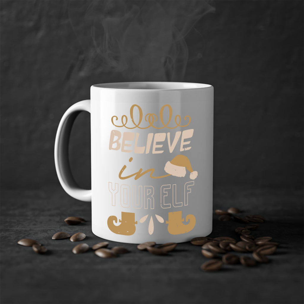 believe in your elf 314#- christmas-Mug / Coffee Cup