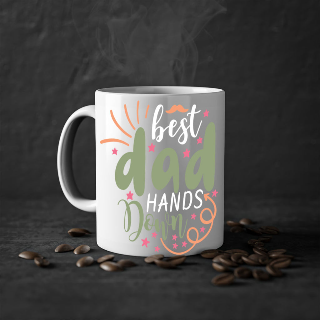 best dad hands down 107#- fathers day-Mug / Coffee Cup