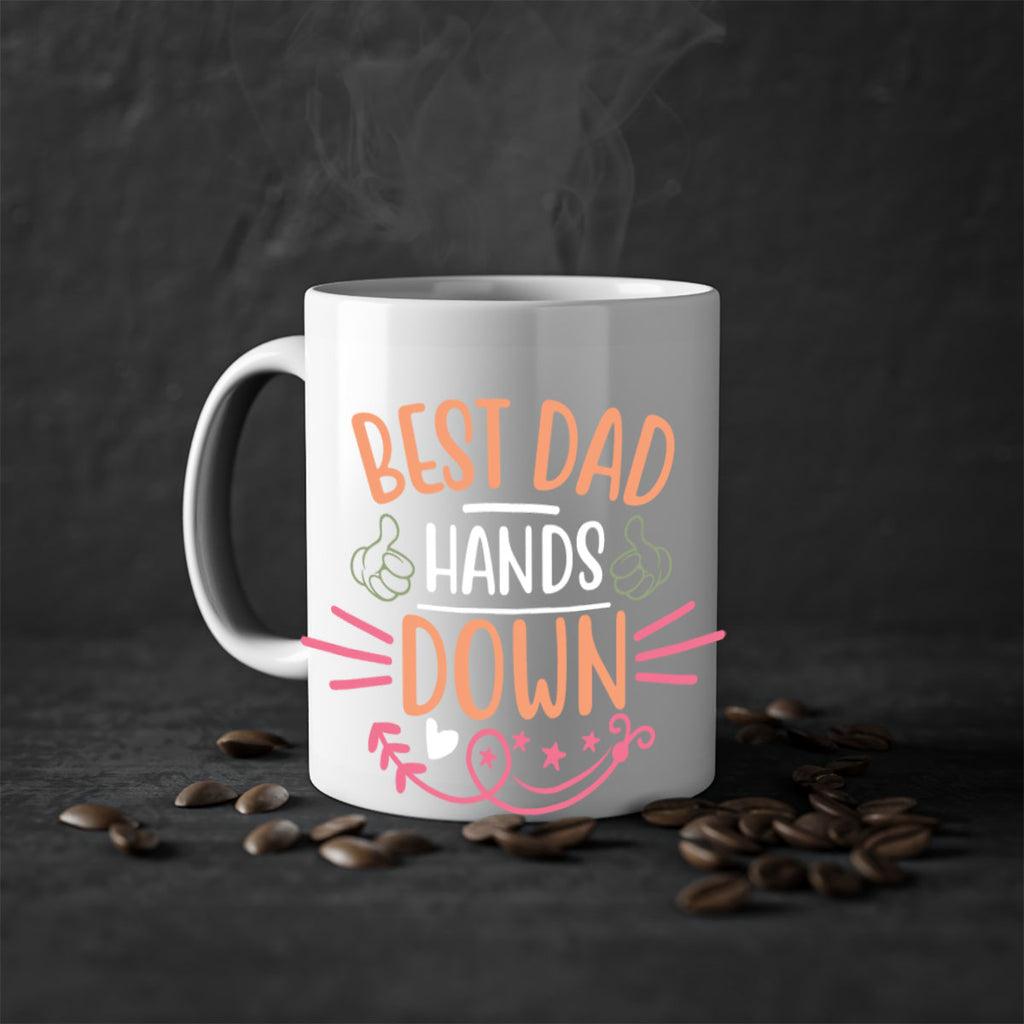 best dad hands down 108#- fathers day-Mug / Coffee Cup