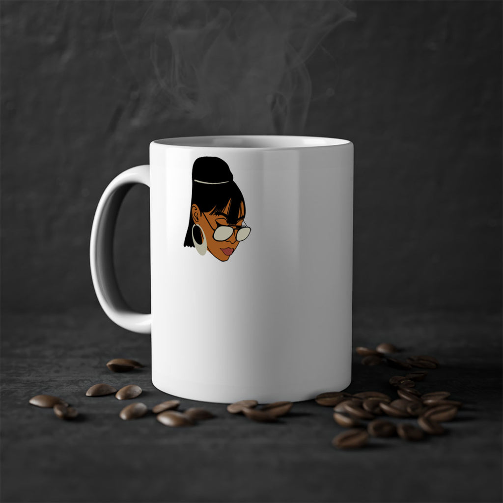 black afro 40#- Black women - Girls-Mug / Coffee Cup