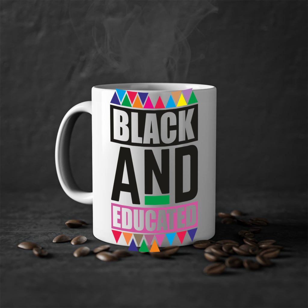 black and educated- black words - phrases-Mug / Coffee Cup